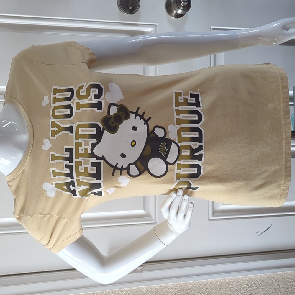 Purdue University Hello Kitty Tee L